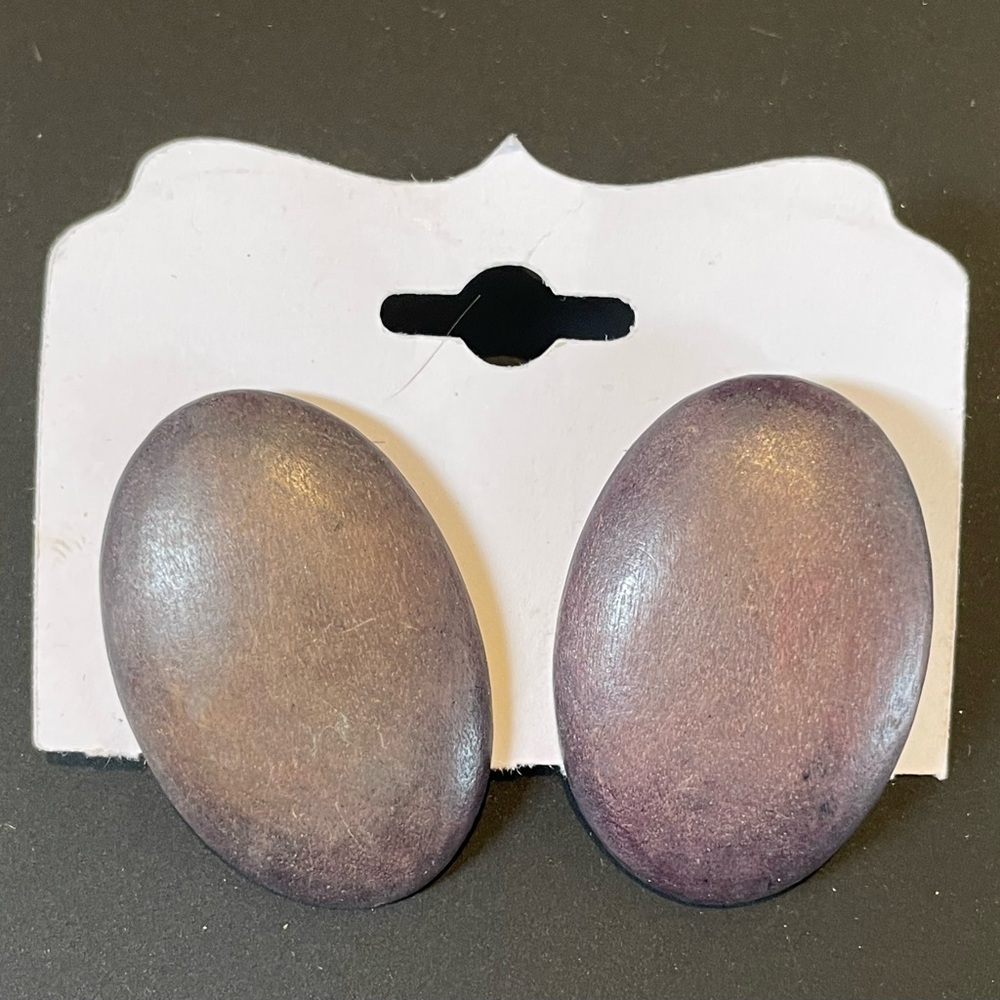 Boho wood Earrings